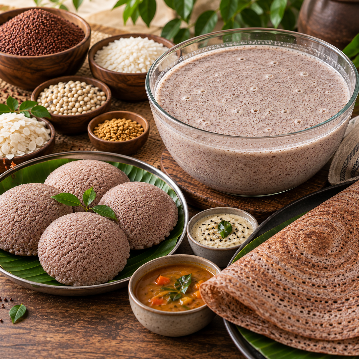 Ragi Fermented Batter